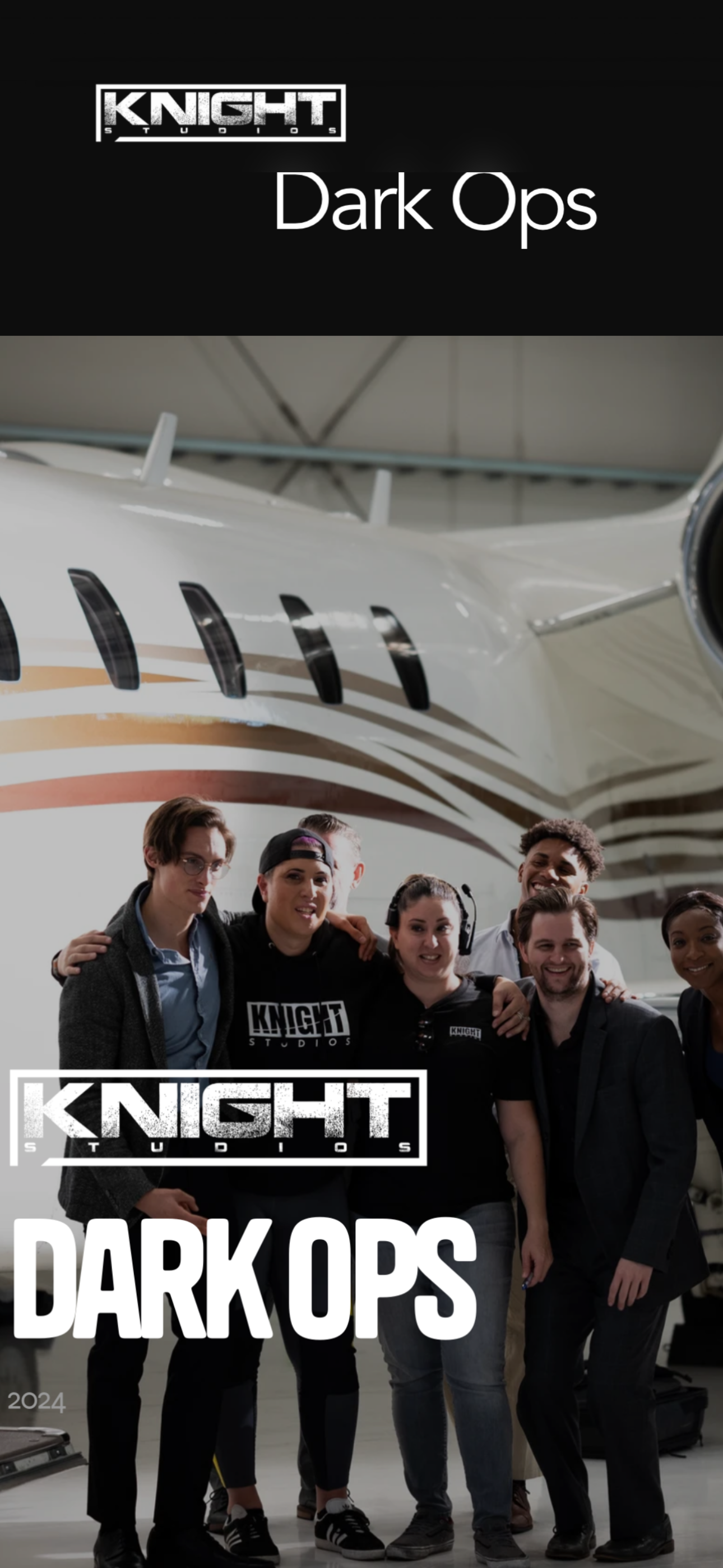 Dark Ops TV show cast and crew from Knight Studios 2024 filmed at Windrock Farm